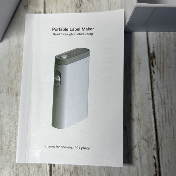 NELKO Label Maker Machine with Tape, P21 Portable Bluetooth Label Printer - Picture 6 of 9